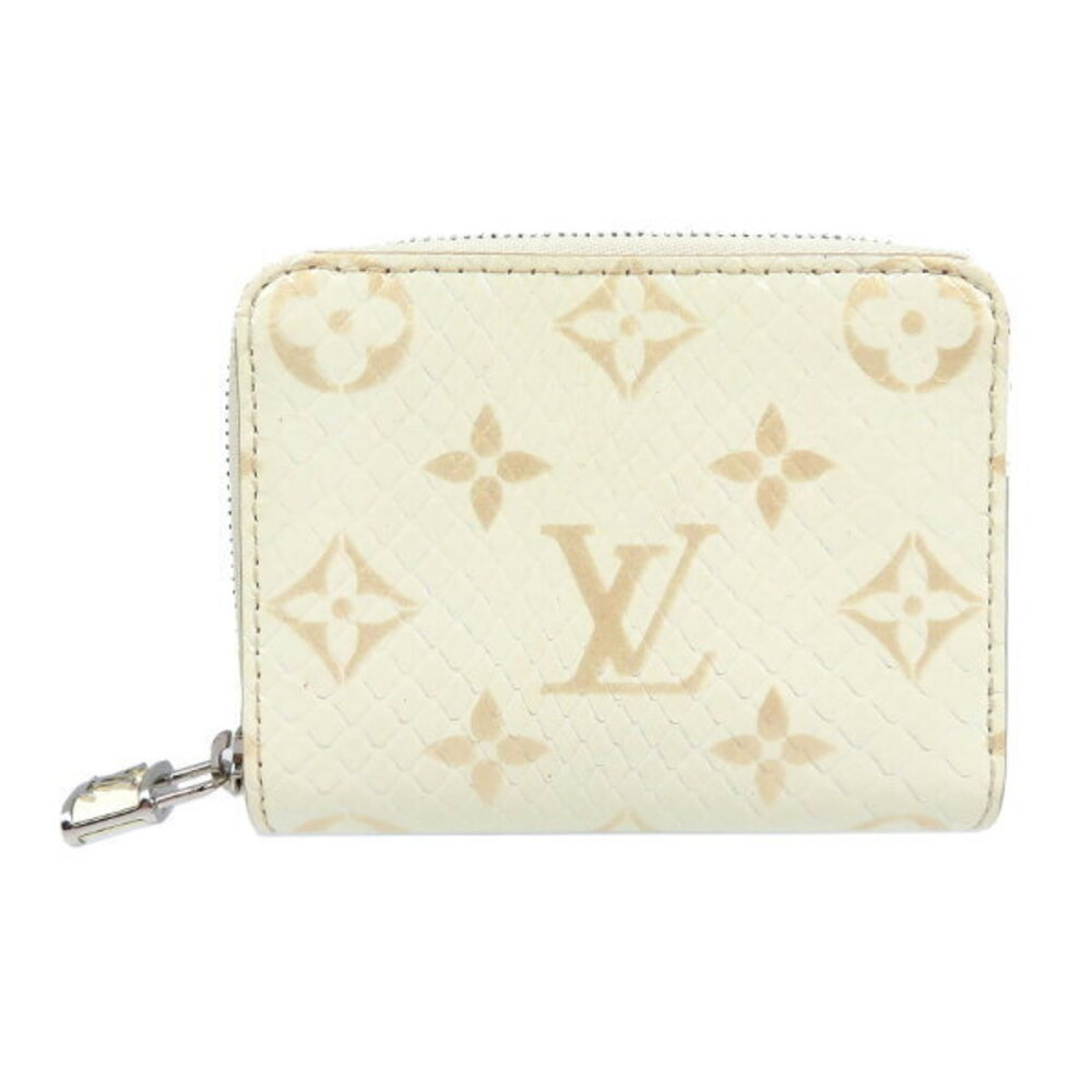 Louis Vuitton Python Zippy Coin Wallet leather go… - image 1